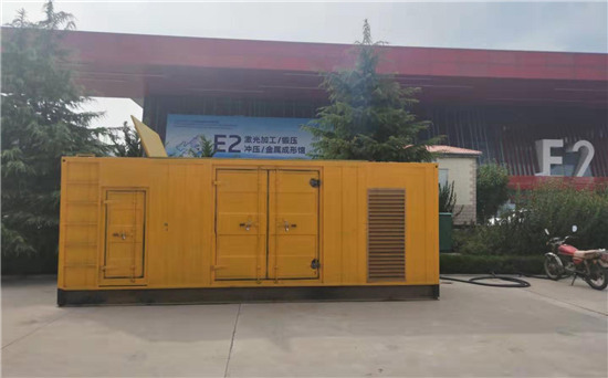 邵武1200KW发电机出租